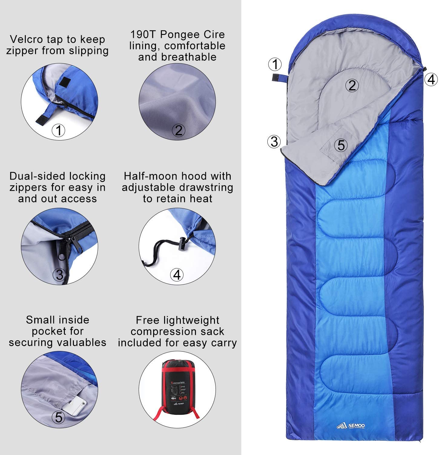 Semoo shop sleeping bag